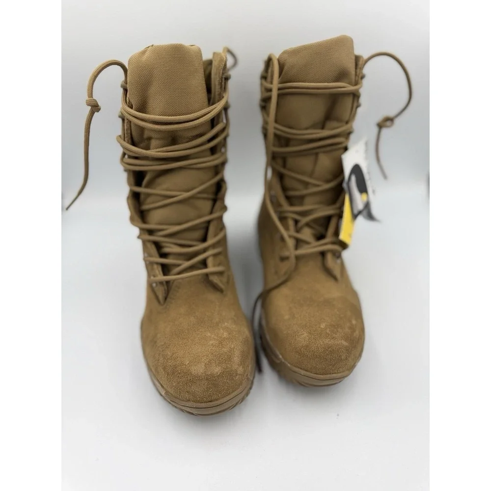 Belleville C312ST Hot Weather Steel Toe Tactical Boots Men's Size 5.5W Brown USA
